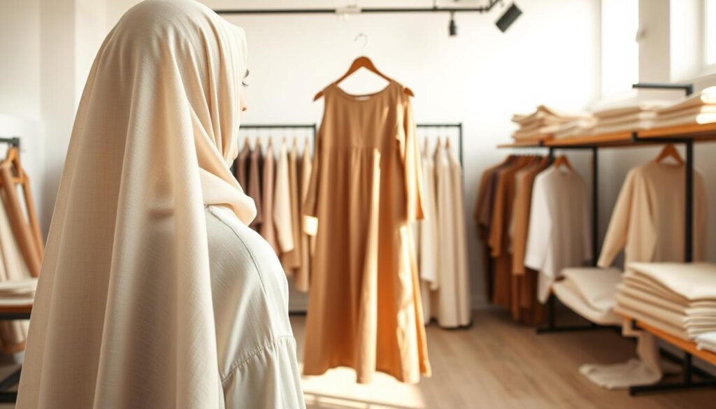 bahan ramah lingkungan dalam fashion muslim