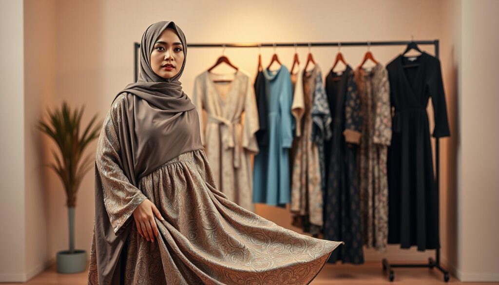 model fashion muslim